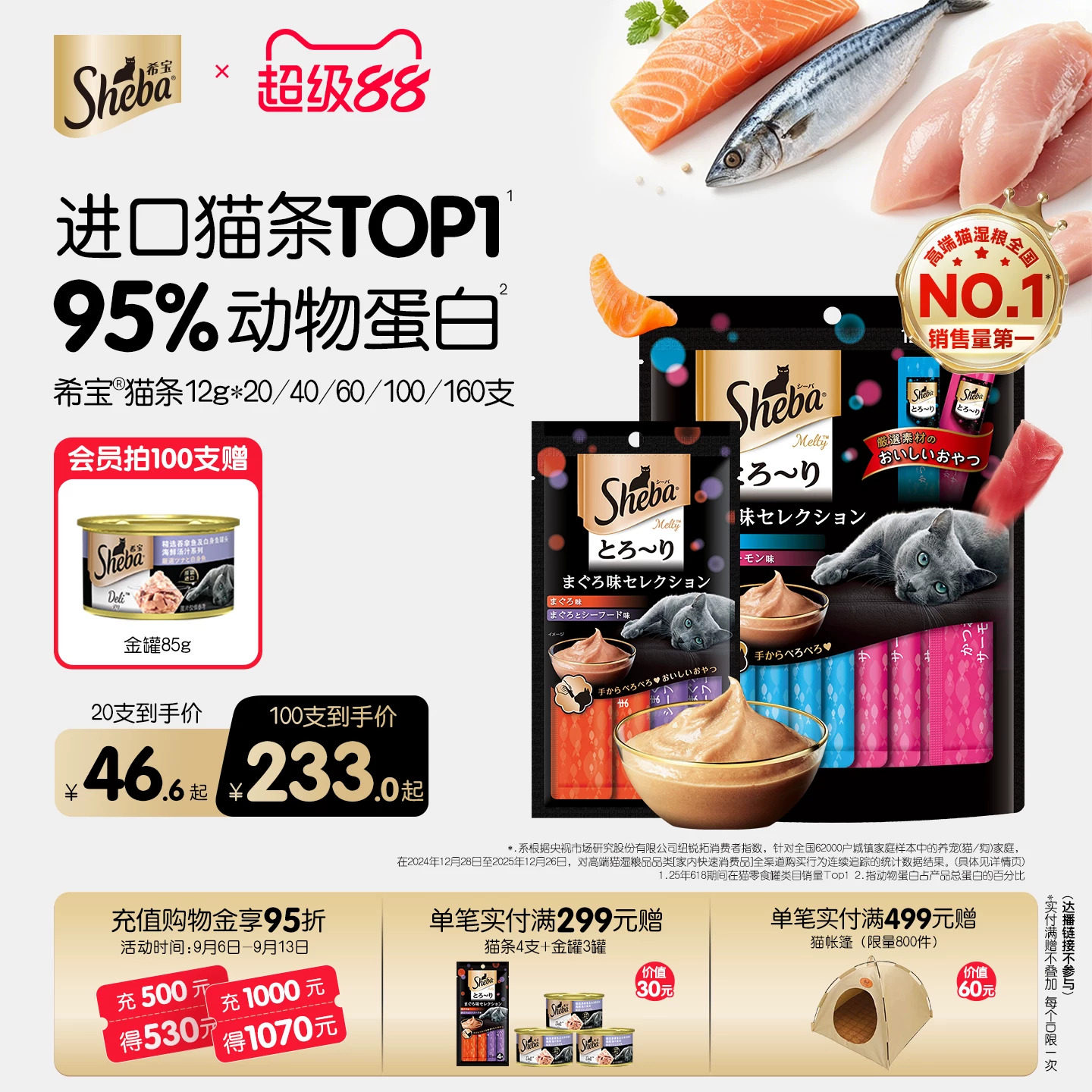 希宝进口猫条营养补水猫零食官方图片