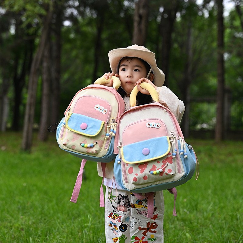 儿童外出小背包女孩洋气可爱时尚出游双肩包女童宝宝幼儿园书包男图片