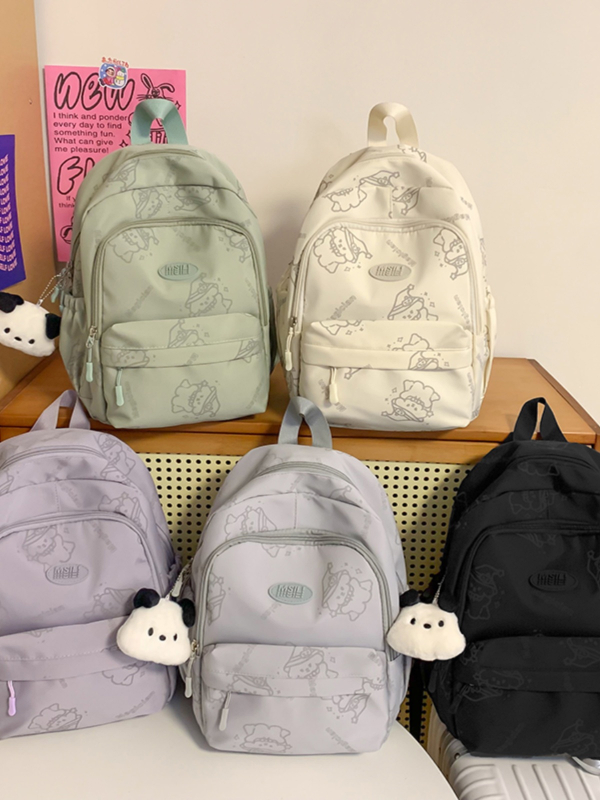 儿童出游研学双肩包女童可爱春游小背包小学生补课轻便迷你小书包