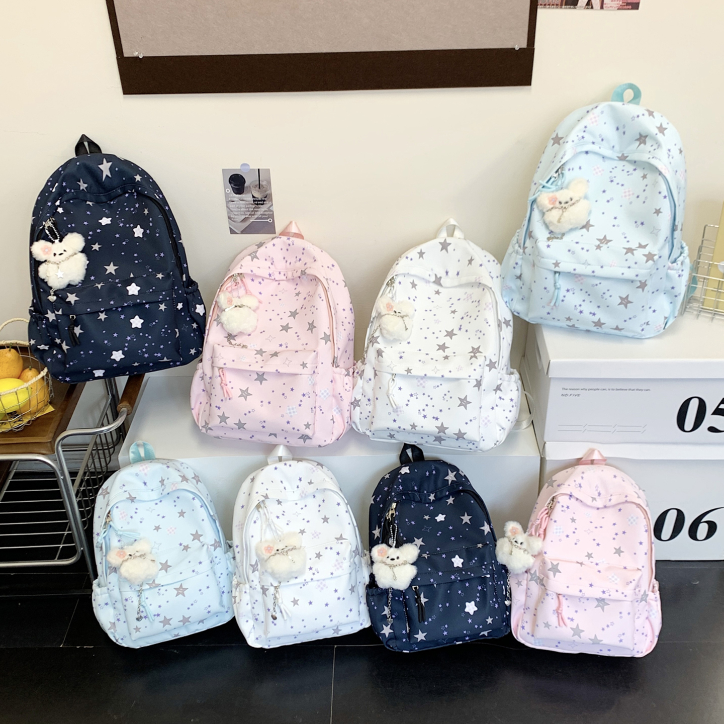 儿童小背包女孩研学秋游双肩包可爱女生超轻软初中小学生补课书包