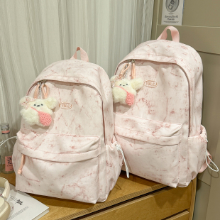 儿童书包女生小学生初中生ins小众高颜值双肩包轻便短途旅行背包