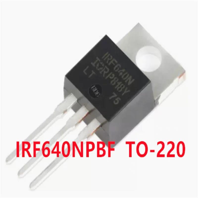 全新原装 IRF640NPBF TO-220 N沟道 200V/18A 直插MOSFET场效应管