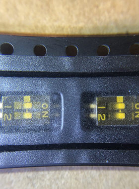 美国CTS 218-2LPSTRF 拨码开关2位 贴片1.27mm 平拨编码 只做原装