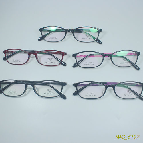 新货正品超轻塑钢硅胶鼻托ULTEM基本款近视眼镜框光学架多色1509