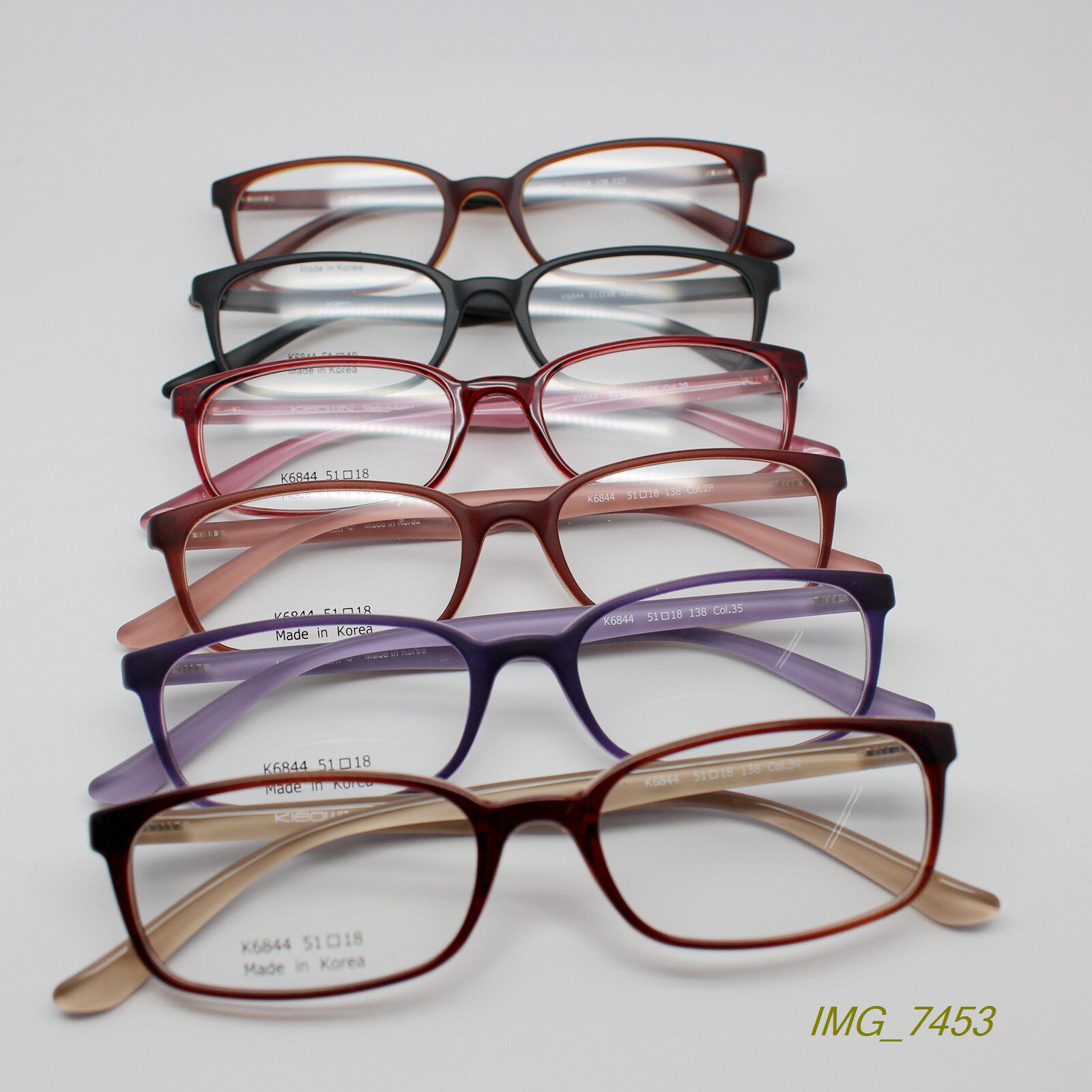 韩国tr90眼镜框方框近视眼睛框镜架圆脸小框配眼镜 高度数6844