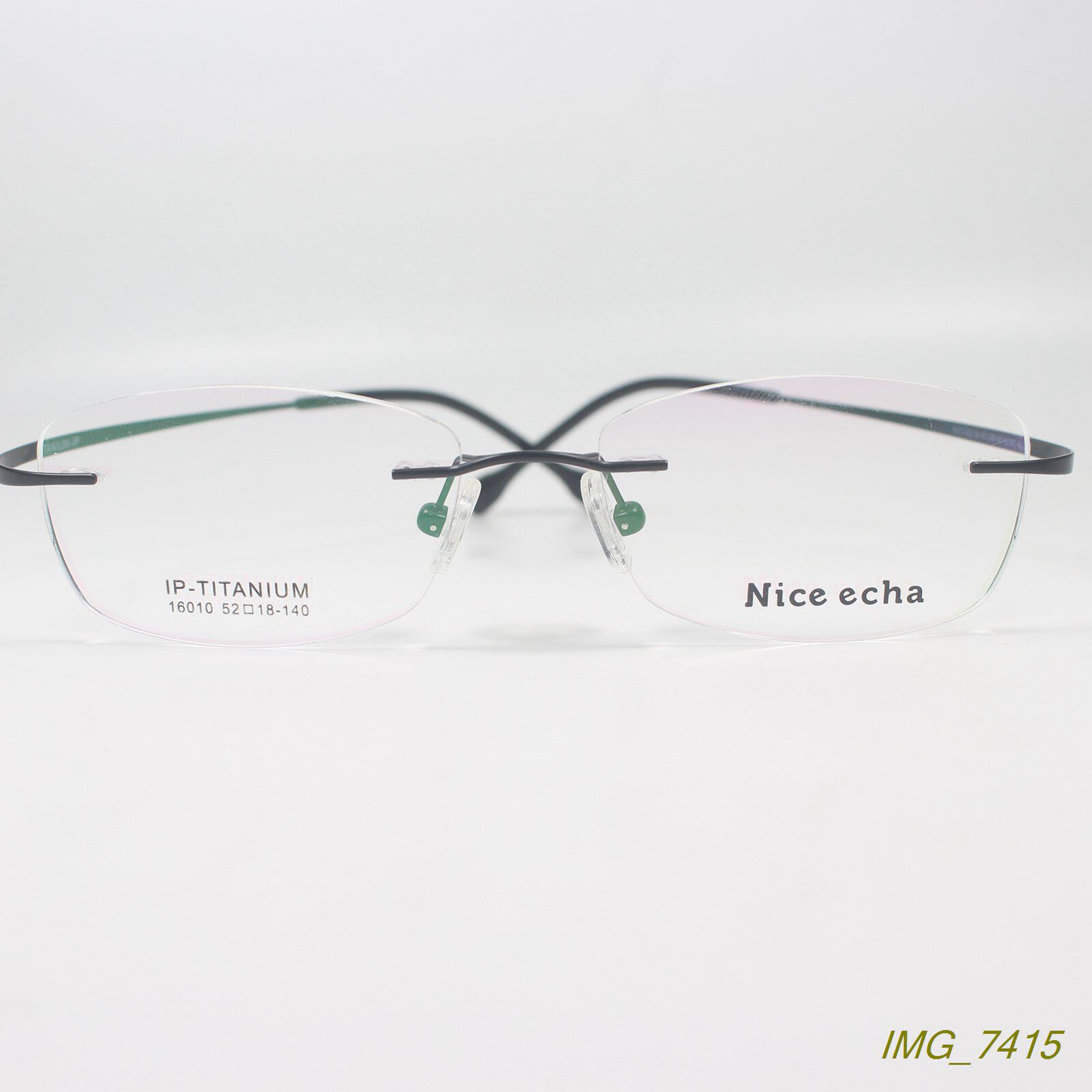 超轻舒适钛合金窄方无框高级感狂飙近视眼镜架眼镜框多色16010