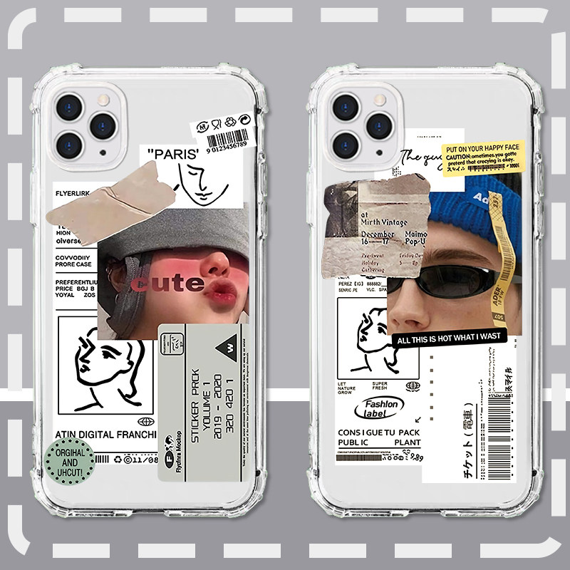 适用华为荣耀30潮牌20个性标签10情侣9x欧美8x女v20/v30/v10/7x/6/x10