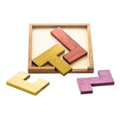 OLOEY高智商烧脑拼图滑动拼图Puzzle限量版 华容道八级难度解密玩L