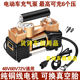 电瓶车充气泵48V60V72V通用型双缸大功率高压电动车真空胎打气筒