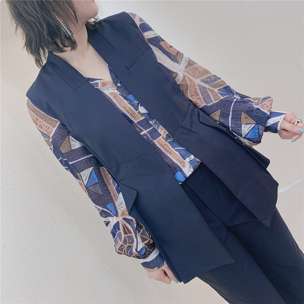 茗苒百搭风气质设计感西装外套春