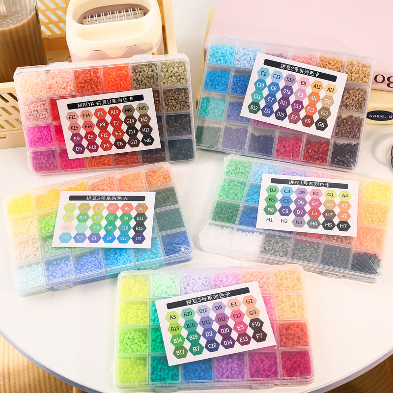 融合豆2.6mm补充装套盒拼豆豆diy材料包手工拼豆豆包儿童益智玩具,玩具/童车/益智/积木/模型,拼豆/拼豆工具,淘宝优惠券,粉丝福利购,淘宝优惠卷