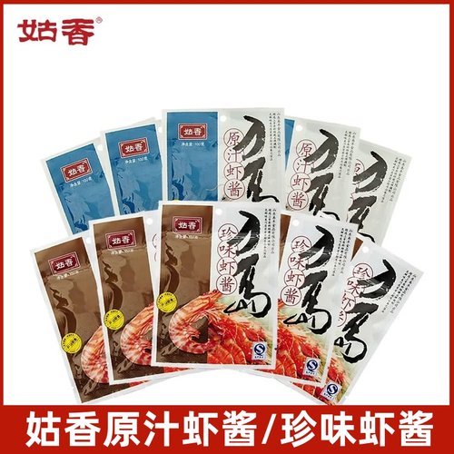 姑香珍味虾酱拌饭酱寿司材料山东