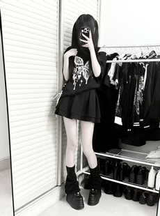 崩坏兔偶原创 破碎蝴蝶 量产型 蕾系 短袖T恤 拉链T恤 现货