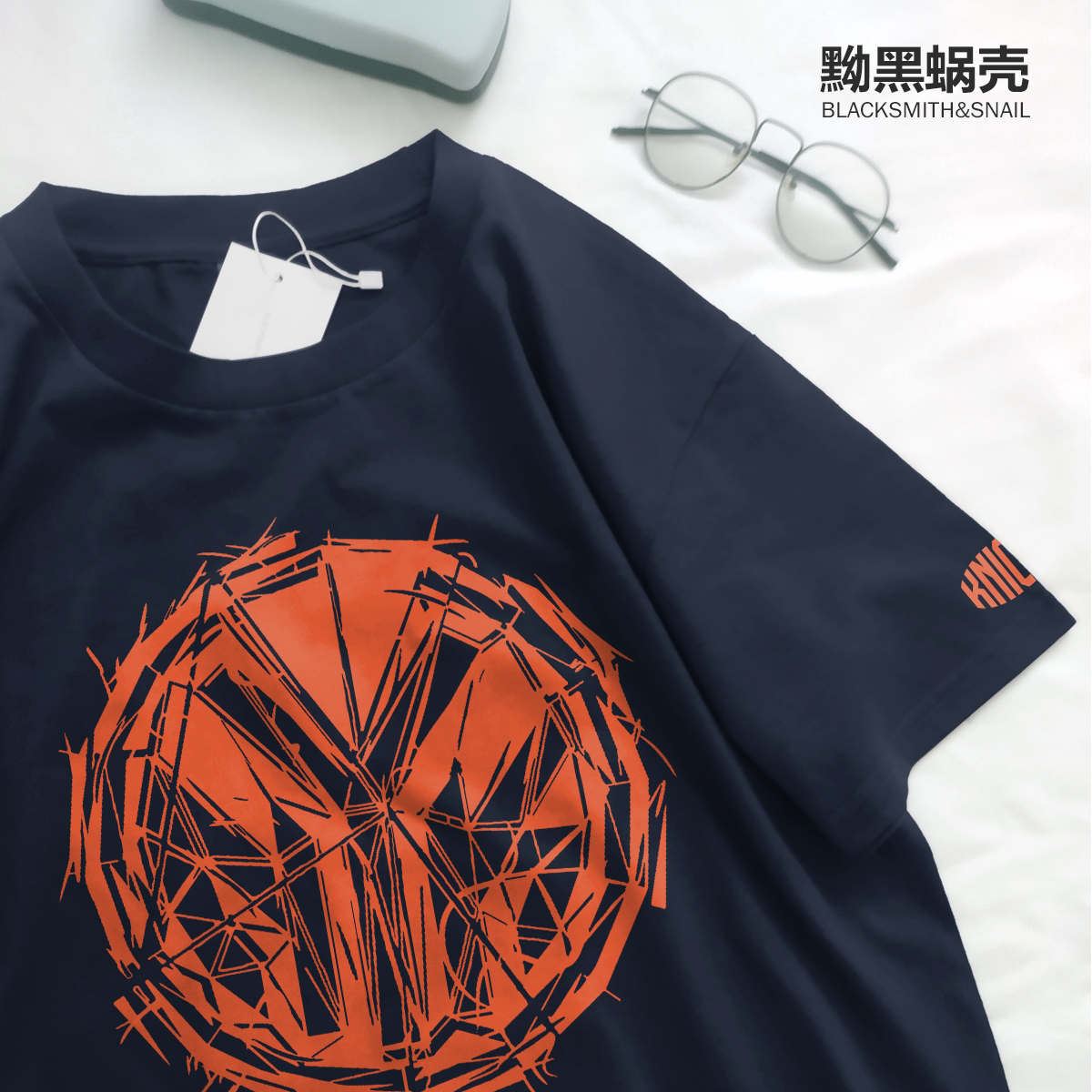 黝黑蜗壳复古纯棉重磅潮短袖T恤篮球衣服纽约尼克斯尼布伦森唐斯