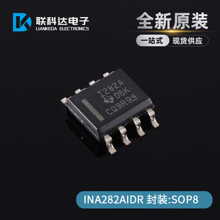 INA282AIDR  INA282AID 丝印I282A 电流监控芯片 SOP-8 全新