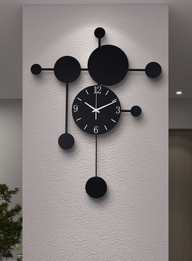 挂钟客厅家用时尚创意个性钟表现代简约装饰石英钟2025新款时钟