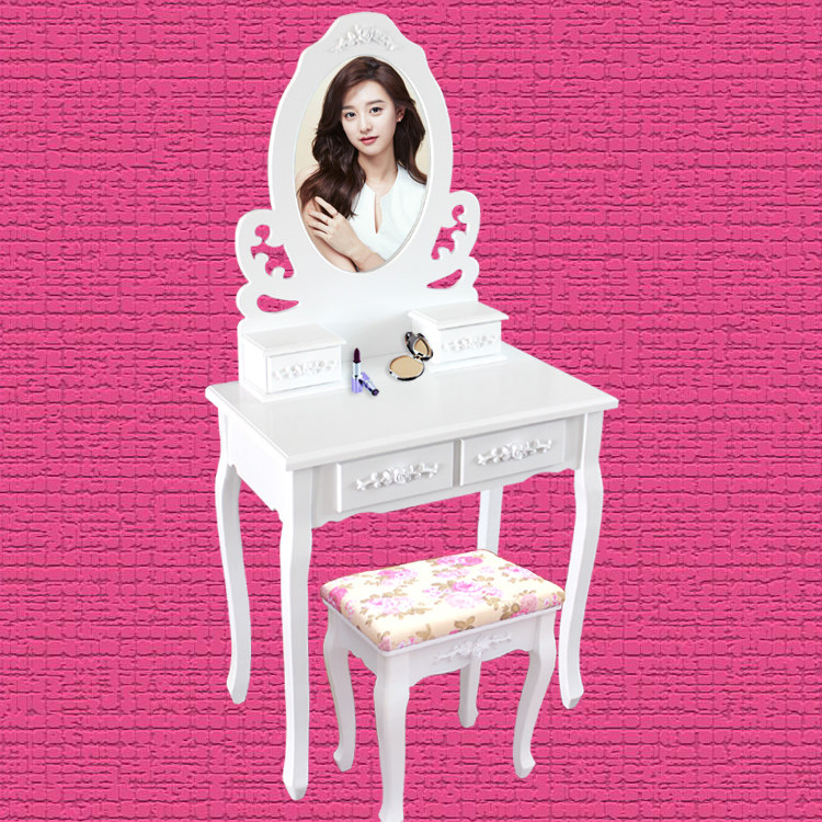 網紅臥室歐式小戶型迷妳ins化妝台櫃簡約現代梳妝台桌經濟型帶燈在類目 住宅傢俱, 桌類, 梳妝檯/桌中 - 來自Buy2taobao.com提供專業的淘寶代購服務