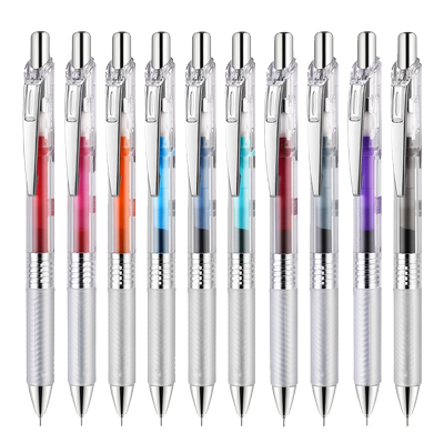 简约刷题防滑按动速干中性笔