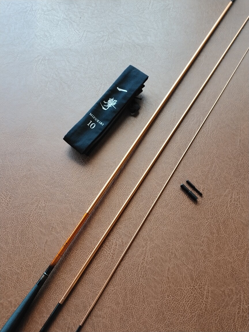 0米达瓦二手并继户外水库碳素钓鱼竿手杆台钓竿