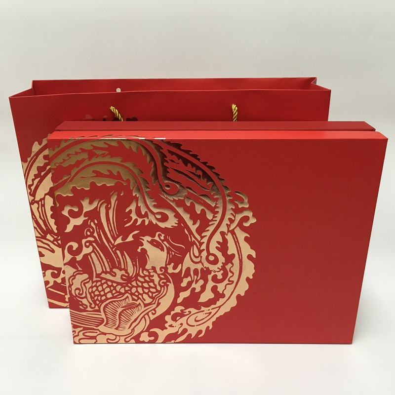 名贵礼品滋补凤凰三拼礼盒双拼四宝花胶鱼胶羊肚菌通用pvc包装盒