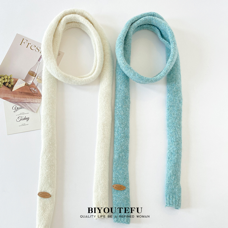 碧幽特弗秋冬韩国百搭小长条围脖
