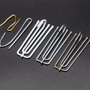 窗帘钩挂钩不锈钢四爪钩s钩子窗帘布的配件辅料布带夹子扣环勾子