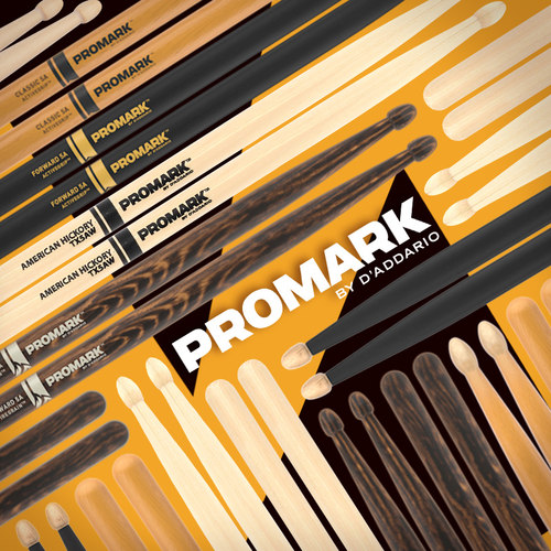 九拍乐器美产promark鼓棒胡桃木