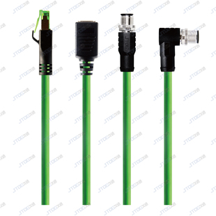 M12转RJ45工业以太网EtherCAT网线EtherCat总线EtherNet Profinet