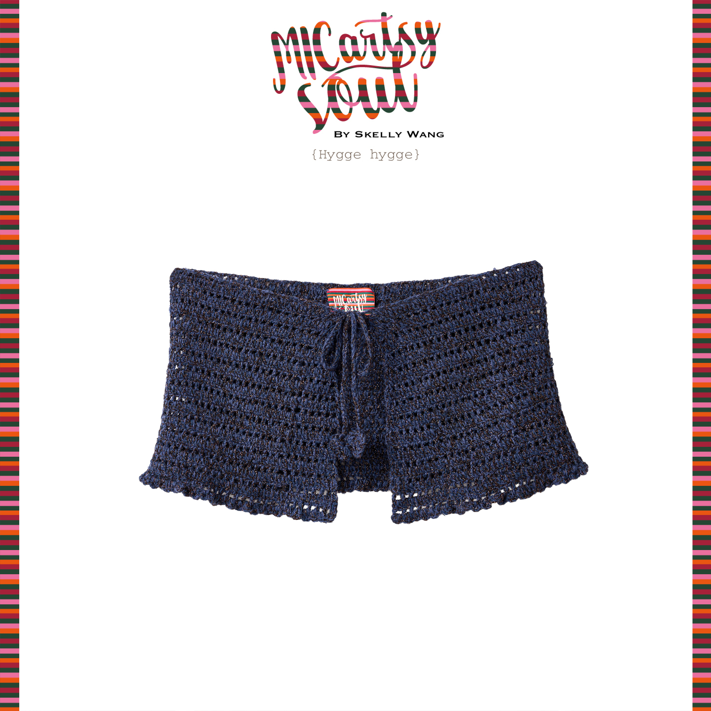MICartsy,手工钩编,半身裙