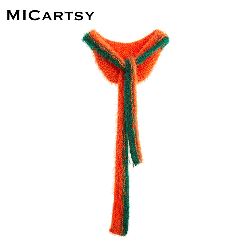 MICartsy秋冬连帽围巾个性女