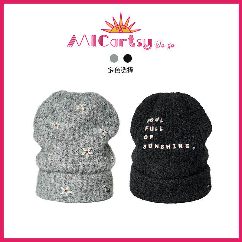 MICartsy手工钉珠针织帽