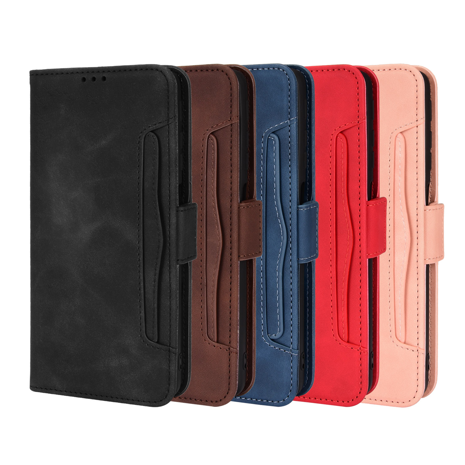 适用于MOTO G52J 5G II/G52J 5G多卡槽复古纹皮套手机壳插卡软壳