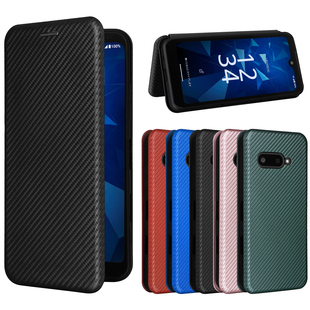 适用于京瓷Kyocera Digno SX4，BX3，BX3 Plus碳纤维纹翻盖式手机壳插卡防摔保护套商务男女外壳