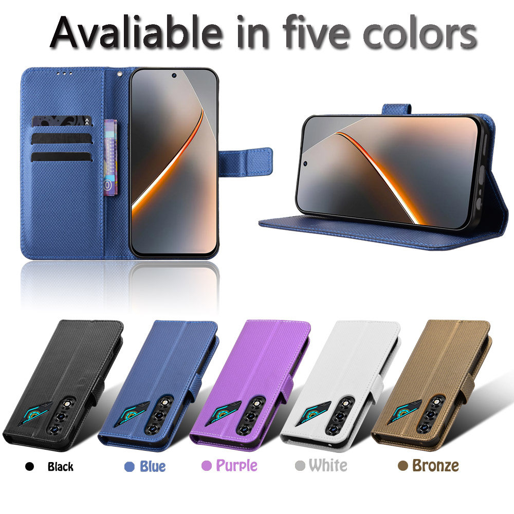 适用于中兴努比亚Nubia Neo5钻石纹皮套手机壳防摔保护套翻盖式男女素皮插卡外壳