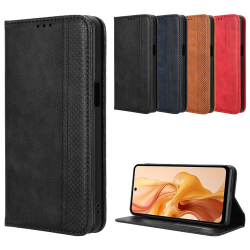 适用于欧乐风Ulefone Note18 Ultra磁扣复古纹皮套手机壳翻盖式插卡防摔保护套商务男女壳