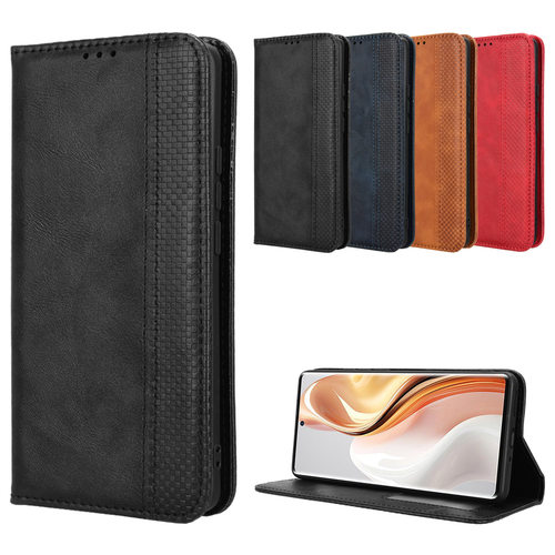 适用于欧乐风Ulefone Note17 Pro磁扣复古纹皮套手机壳插卡防摔保护套翻盖式商务男女外壳