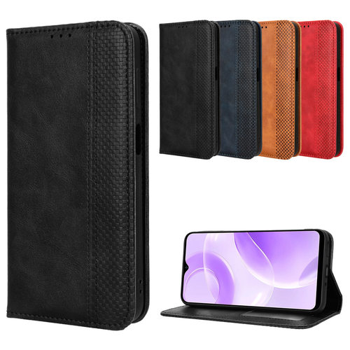 适用于欧乐风Ulefone Note15磁扣复古纹皮套手机壳插卡防摔保护套