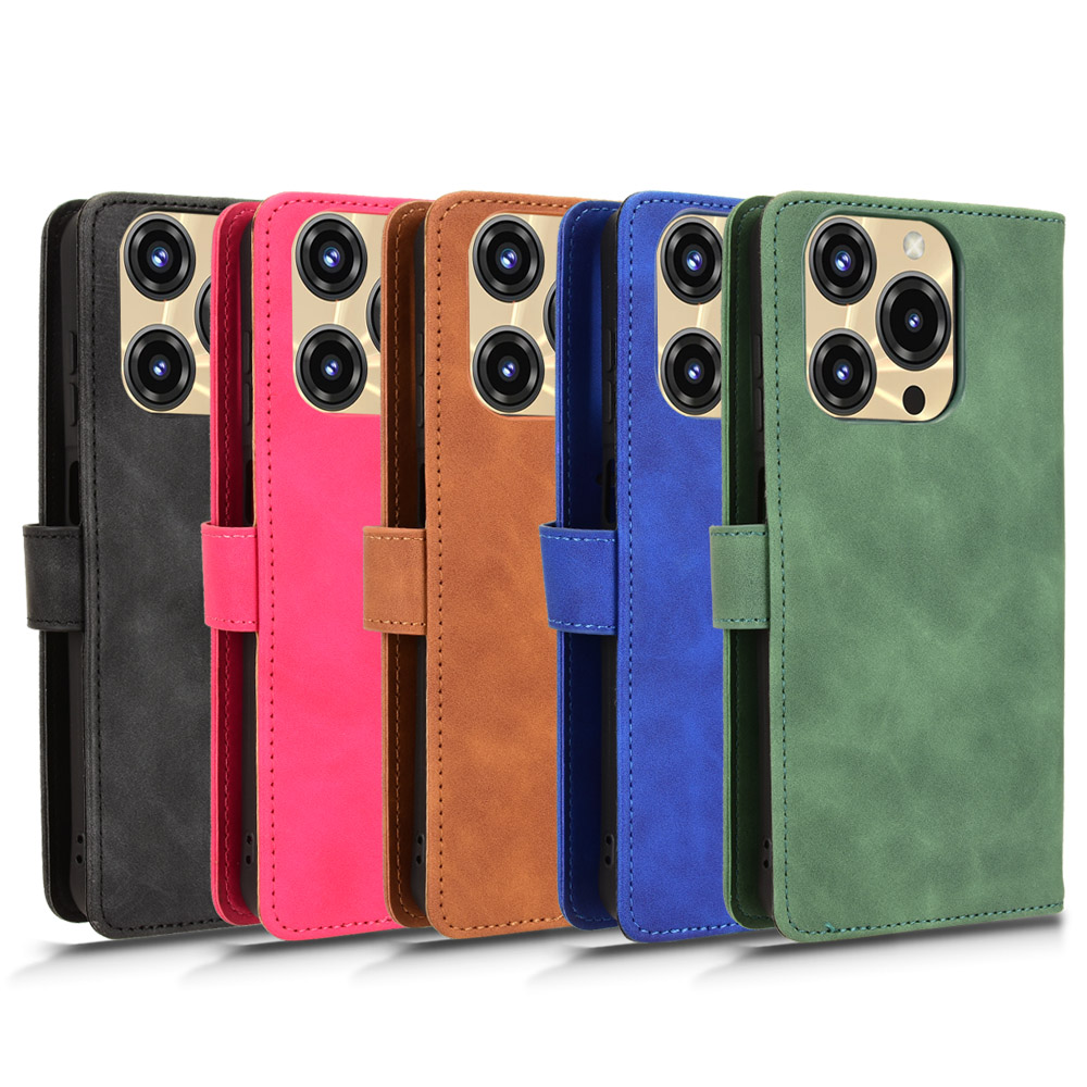 适用于欧奇Oukitel C69肤感小牛纹皮套手机壳插卡防摔保护套翻盖式男女素皮商务外壳