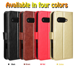 适用于京瓷Kyocera Digno SX4，BX3，BX3 Plus疯马纹皮套手机壳翻盖式插卡防摔保护套商务男女壳