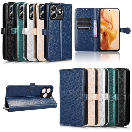 适用于欧乐风Ulefone Note18 Ultra波点纹皮套手机壳插卡保护套防摔商务男女翻盖式