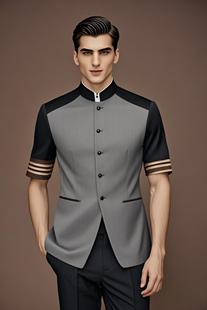 绯晨夏季短袖酒店礼宾服装门童服装车童服装工作服