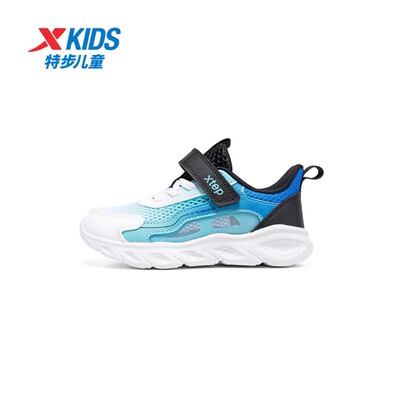 特步儿童运动鞋男童网面透气减震