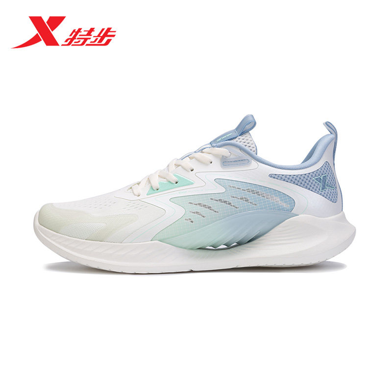 特步氢风科技跑步鞋男鞋2023夏季新款运动鞋官网正品轻便透气鞋子