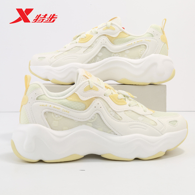 特步雪糕鞋休闲鞋女鞋正品运动鞋