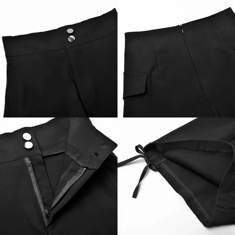 辣妹女性感包臀热裤弹力小个子短裤裤子高腰外穿黑色褶皱阔腿抽绳