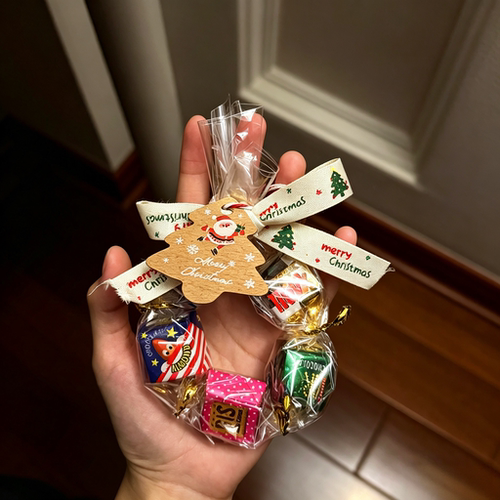 圣诞巧克力花环DIY材料包