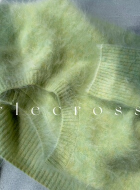 【绿野仙踪】清雅软糯 100山羊绒 长绒柔暖O圆领毛衣A