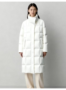 【二米粉丝专享】2026新品保暖显腿长鹅绒服DNX601