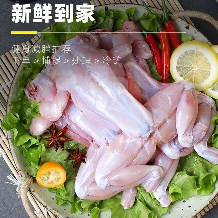 整只牛蛙真空包装牛蛙 冷冻青蛙半成品牛蛙肉腿商用石蛙火锅食材