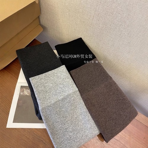 掌柜自留推！！超舒服，高弹收腹无缝一体羊毛德绒针织打底裤女冬